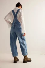 salopette bleu casual femme