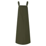 robe salopette verte chic pour femme