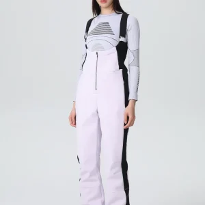 salopette rose de ski et snowboard pour femme