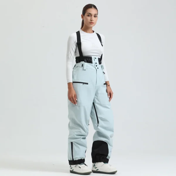 salopette de snowboard bleu ciel