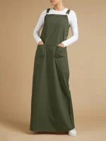 salopette femme verte tendance été