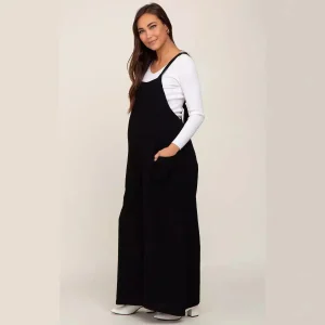 salopette pour grossesse noire