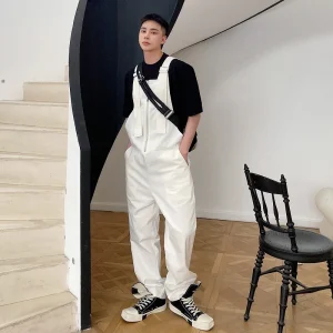 salopette streetwear blanche