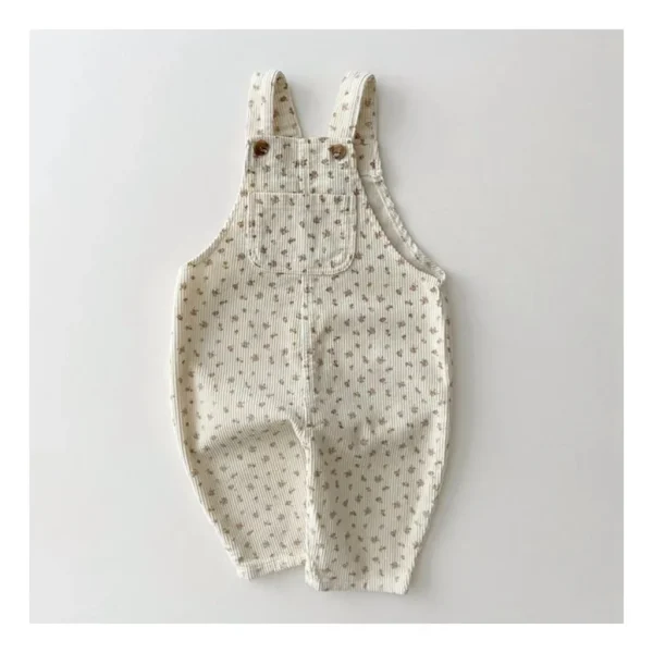 salopette blanche unisexe pour enfant