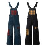 salopette jean vintage