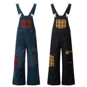 salopette jean vintage