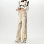 jean cargo beige